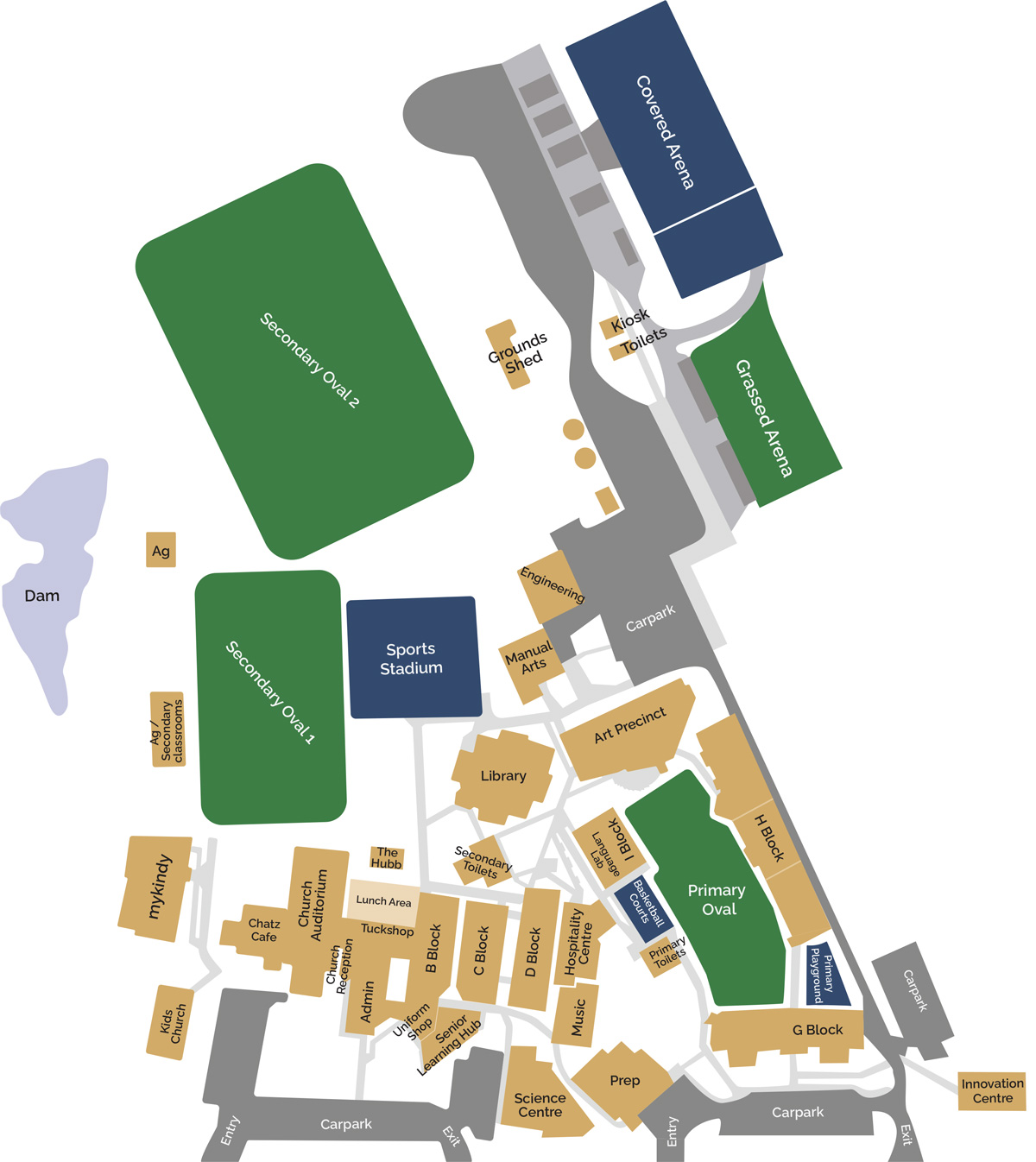 Campus Map - Victory College